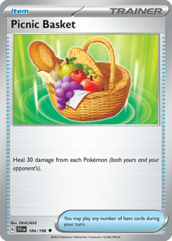 2023 Scarlet & Violet Picnic Basket #184