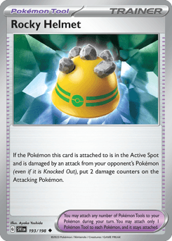 Rocky Helmet Scarlet & Violet card