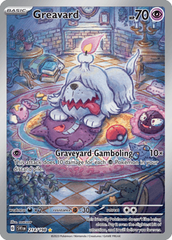 Greavard Scarlet & Violet card