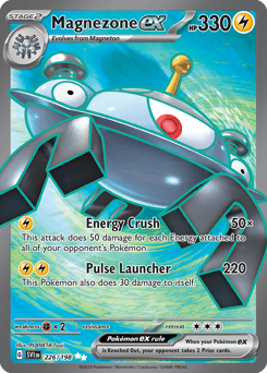Magnezone-EX Scarlet & Violet card