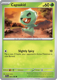 Capsakid Scarlet & Violet card