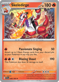 2023 Scarlet & Violet Skeledirge #38