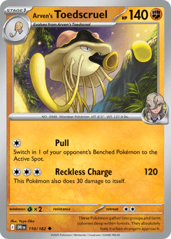 2025 Destined Rivals Arven's Toedscruel #110