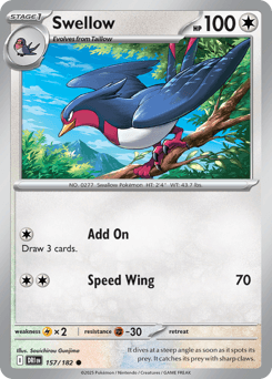 2025 Destined Rivals Swellow #157