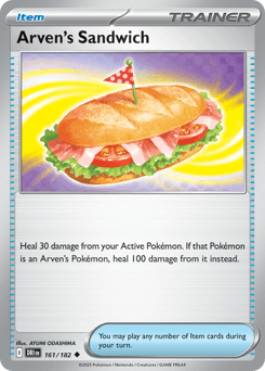 2025 Destined Rivals Arven's Sandwich #161
