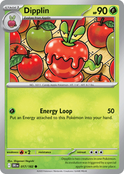 Dipplin Destined Rivals card