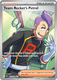 2025 Destined Rivals Team Rocket's Petrel #226