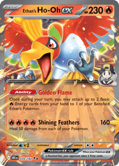 2025 Destined Rivals Ethan's Ho-Oh ex #39