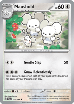 Maushold Paldea Evolved card