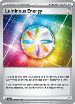 2023 Paldea Evolved Luminous Energy #191