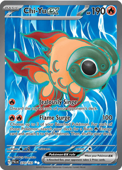 Chi-Yu ex Paldea Evolved card
