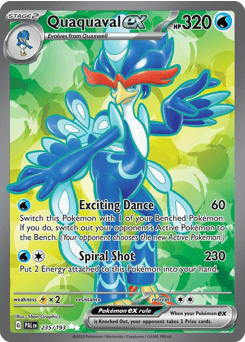 2023 Paldea Evolved Quaquaval ex #235