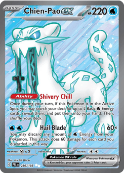 Chien-Pao ex Paldea Evolved card