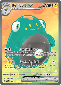2023 Paldea Evolved Bellibolt ex #237