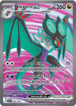 2023 Paldea Evolved Noivern ex #246