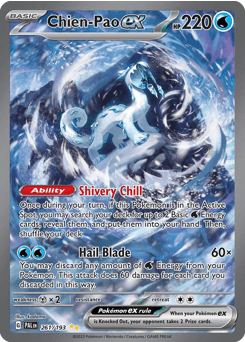 Chien-Pao ex Paldea Evolved card