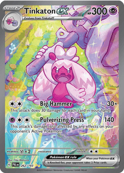 Tinkaton ex Paldea Evolved card