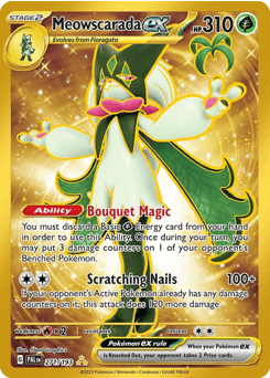 2023 Paldea Evolved Meowscarada ex #271