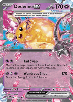 2023 Paldea Evolved Dedenne ex #93