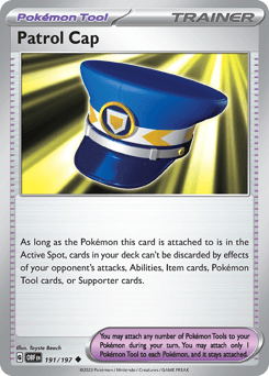 2023 Obsidian Flames Patrol Cap #191