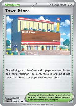 2023 Obsidian Flames Town Store #196