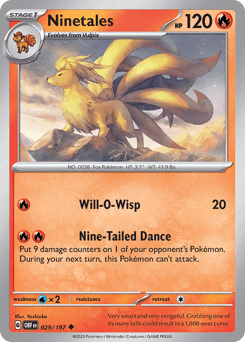 2023 Obsidian Flames Ninetales #29