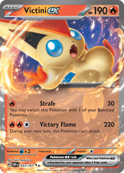 2023 Obsidian Flames Victini ex #33