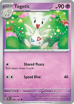 2023 Obsidian Flames Togetic #84