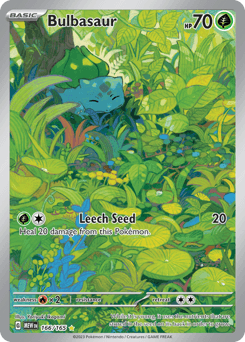 Bulbasaur 151 card