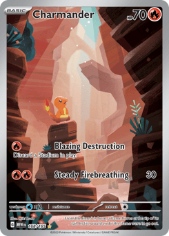 Charmander 151 card