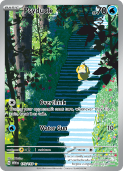 Psyduck 151 card