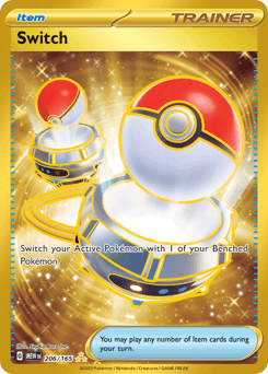 Switch 151 card