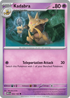 2023 151 Kadabra #64