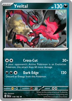 2023 Paradox Rift Yveltal #118