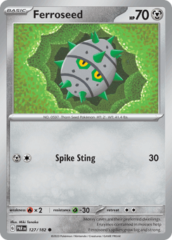 Ferroseed Paradox Rift card