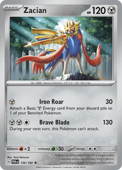 Zacian Paradox Rift card