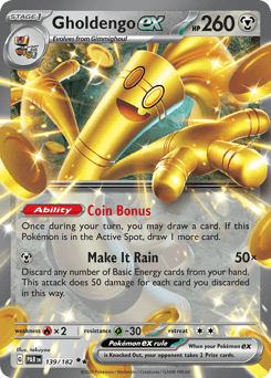 Gholdengo ex Paradox Rift card
