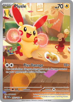 Plusle Paradox Rift card