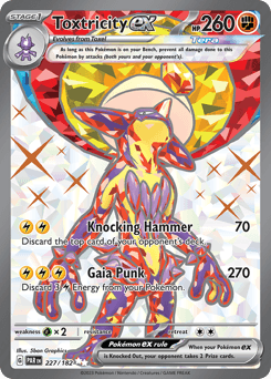2023 Paradox Rift Toxtricity ex #227