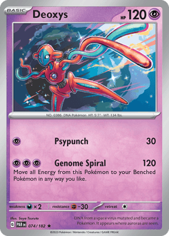 2023 Paradox Rift Deoxys #74