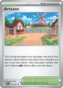 Artazon Paldean Fates card