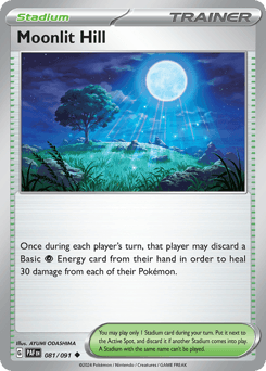 2024 Paldean Fates Moonlit Hill #81