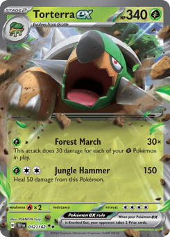2024 Temporal Forces Torterra ex #12