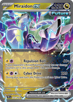 Miraidon ex Temporal Forces card