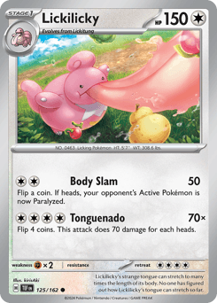 2024 Temporal Forces Lickilicky #125