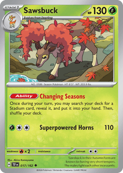 Sawsbuck Temporal Forces card