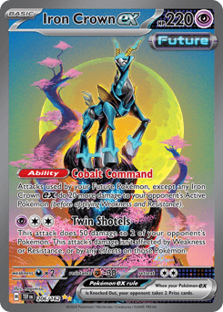 2024 Temporal Forces Iron Crown ex #206