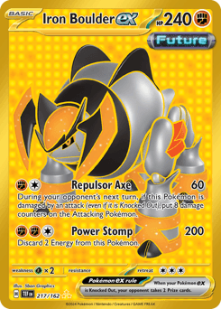 2024 Temporal Forces Iron Boulder ex #217