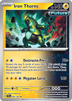 2024 Temporal Forces Iron Thorns #62