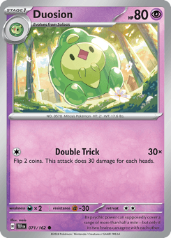 Duosion Temporal Forces card